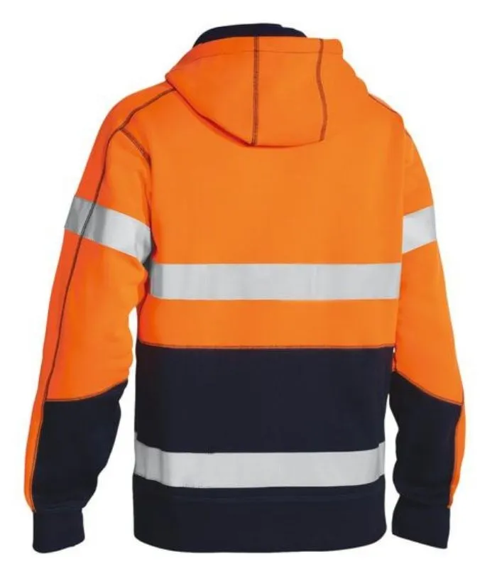 Taped Hi Vis Fleece Hoodie