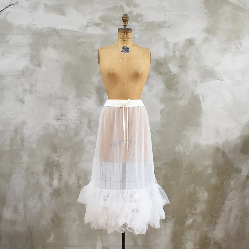 The Tulle Skirt - Black or Ivory