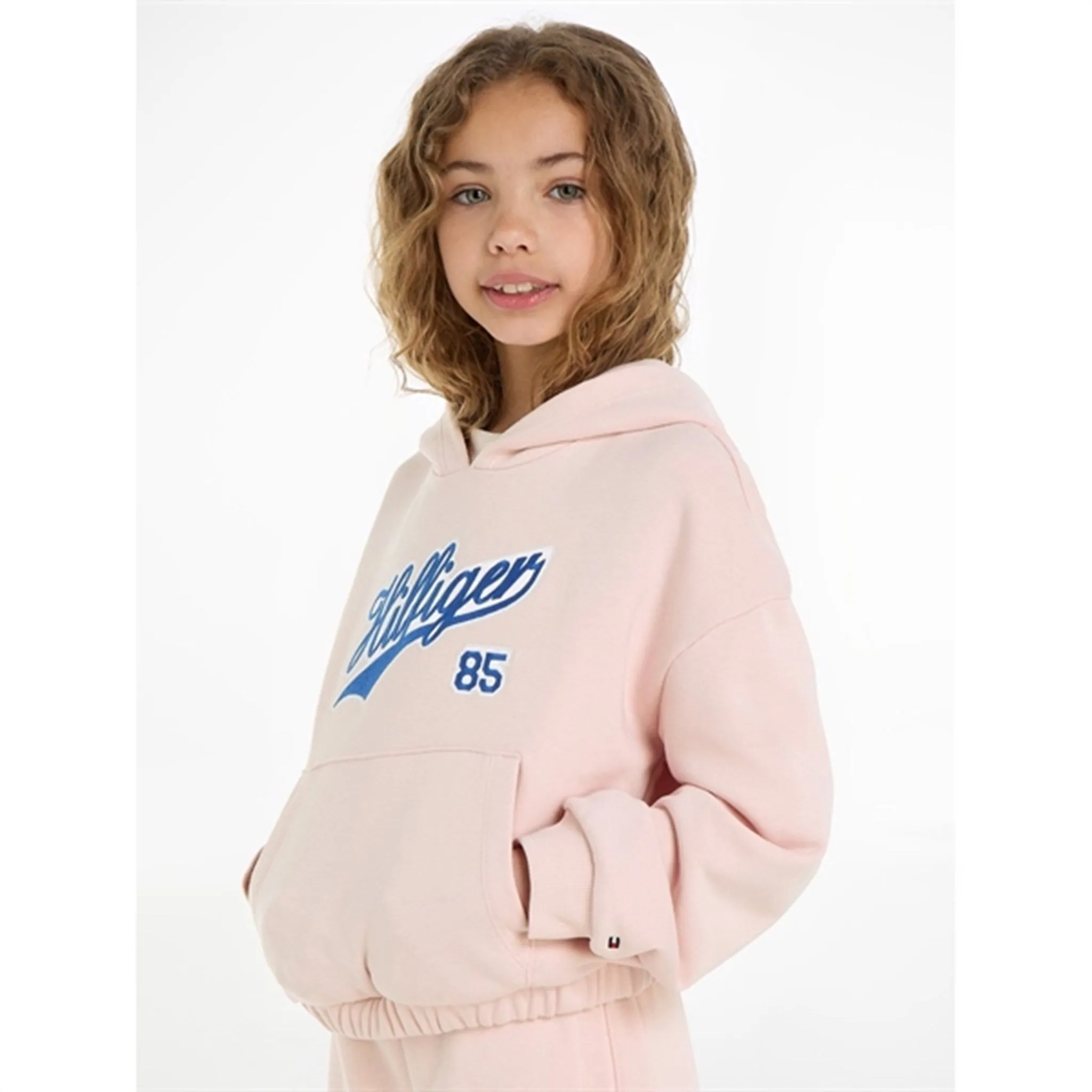 Tommy Hilfiger Hilfiger Script Hoodie Whimsy Pink