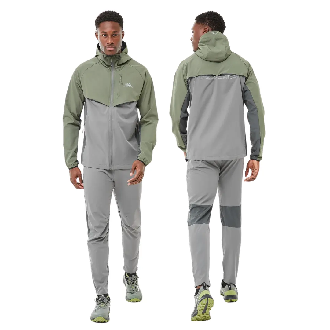 Trailberg Tricolour Tracksuit - Khaki / Grey