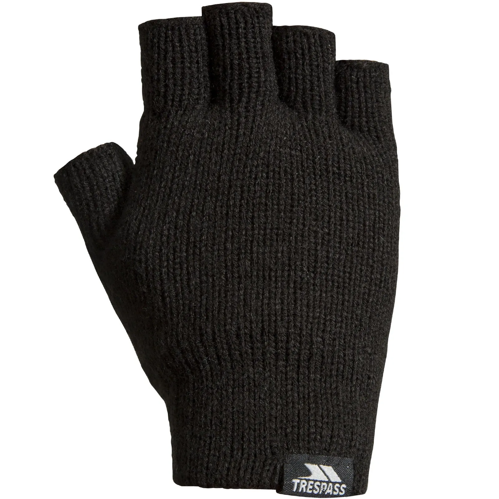 Trespass Adults Dita Fingerless Thinsulate Gloves - Black