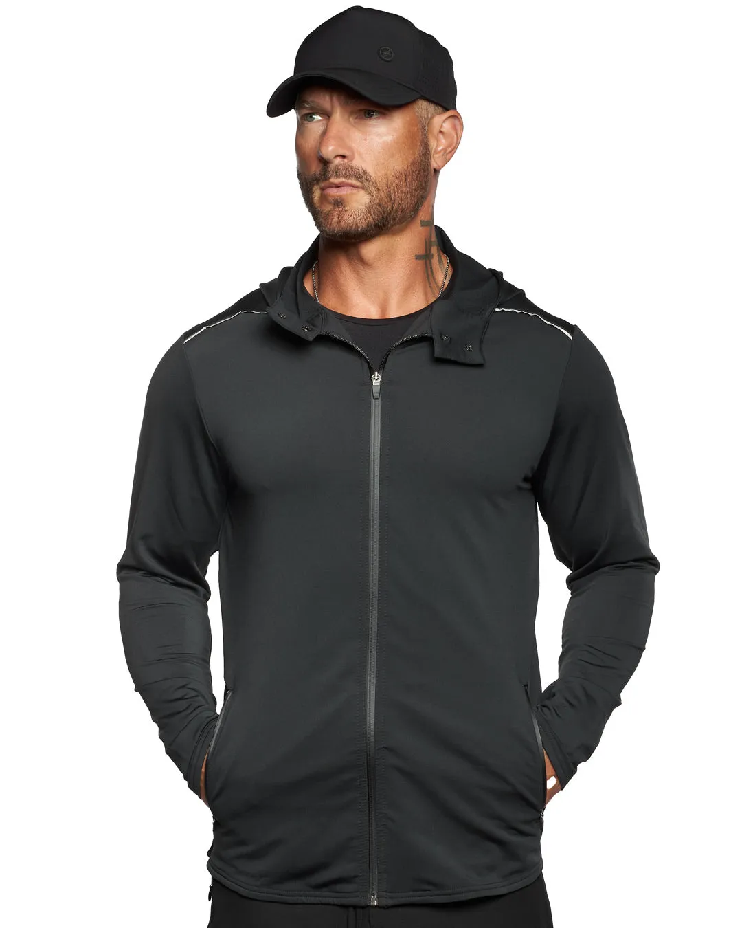 Trinity Slim Fit Training Zip Hoodie Jacket