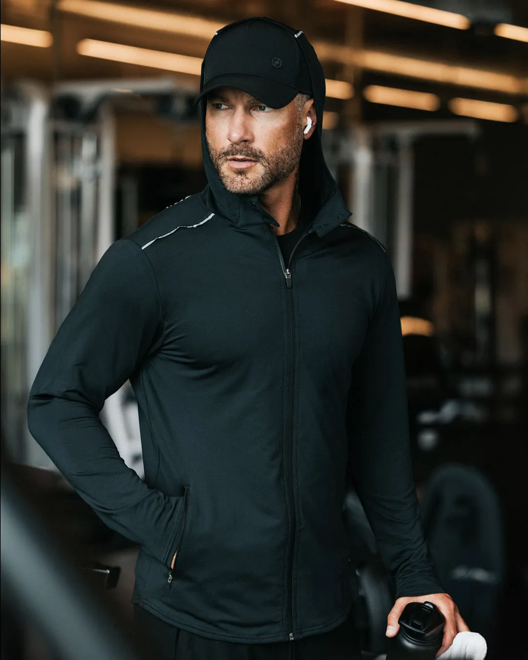 Trinity Slim Fit Training Zip Hoodie Jacket