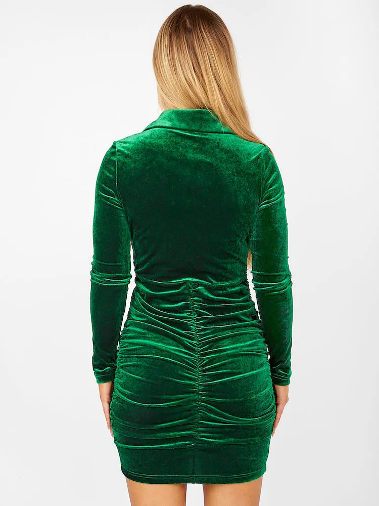 Velda Dress - Green