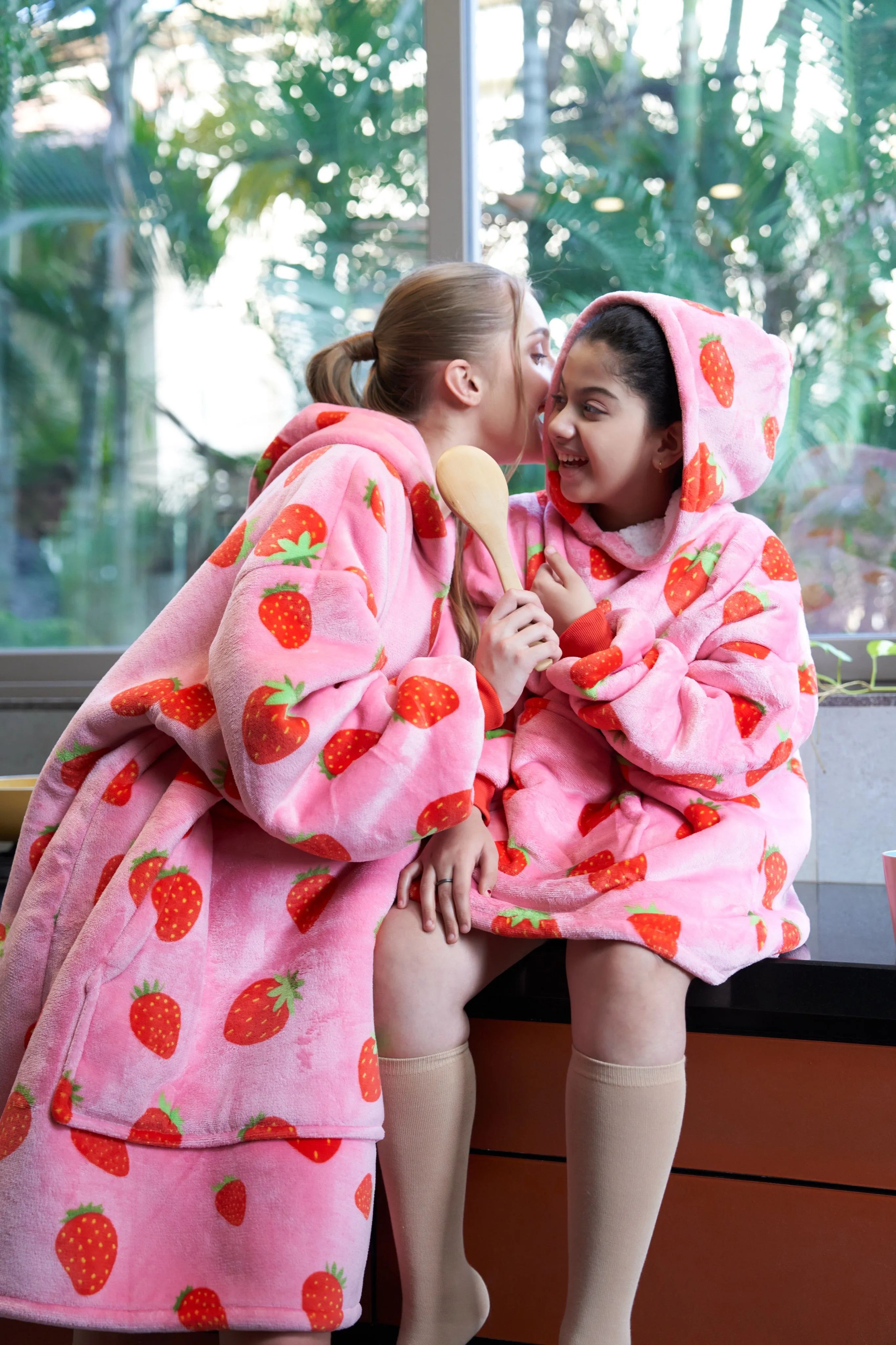 Very Strawberry - Hoodie Blanket - Junior Series