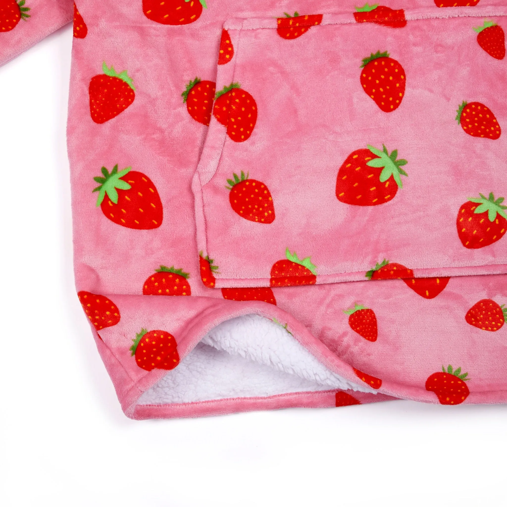 Very Strawberry - Hoodie Blanket - Junior Series