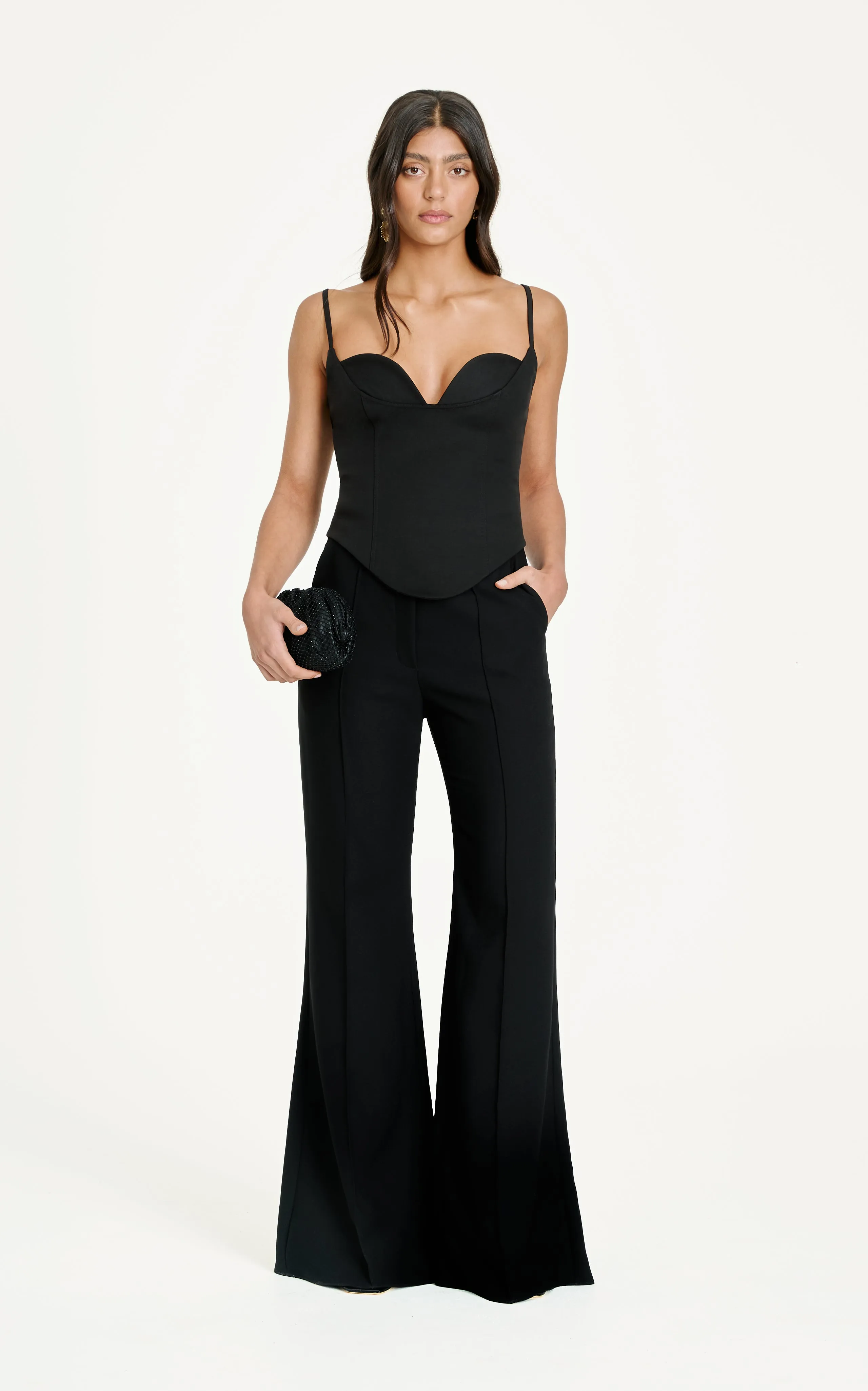 Vision Flared Pant | Black