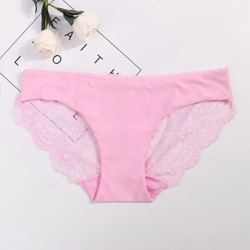 Wapa - Culotte personnalisée en dentelle sans couture