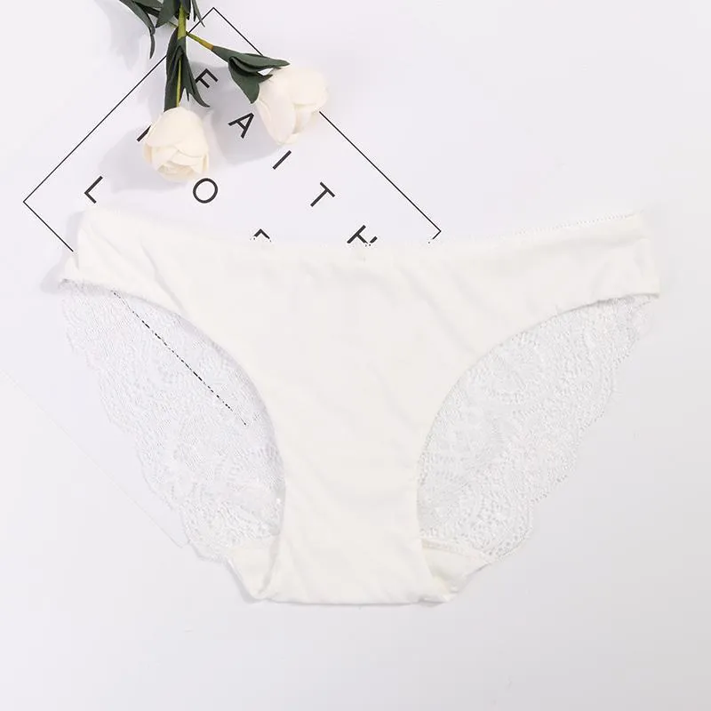 Wapa - Culotte personnalisée en dentelle sans couture