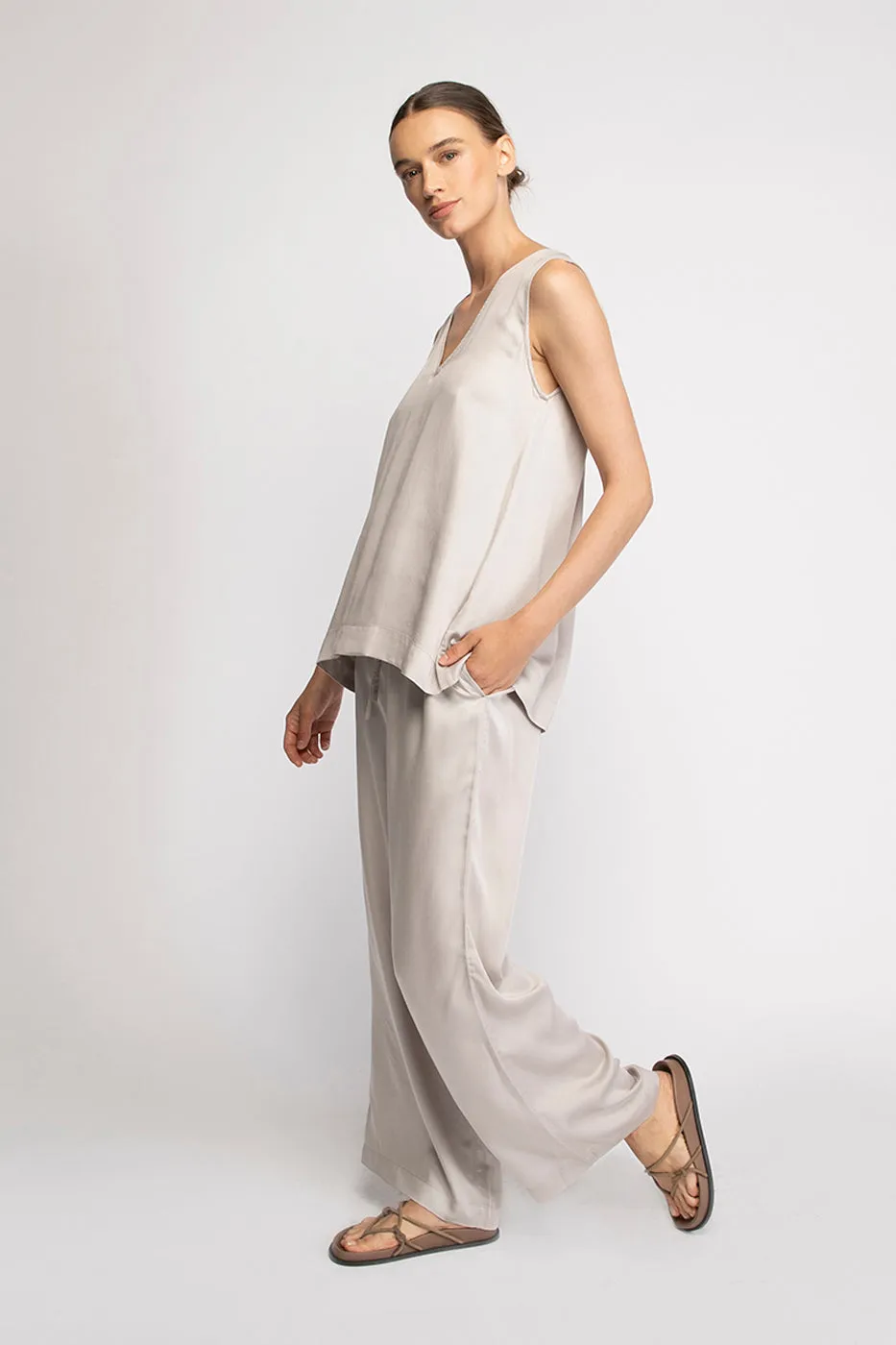 Wide Leg Palazzo Pants