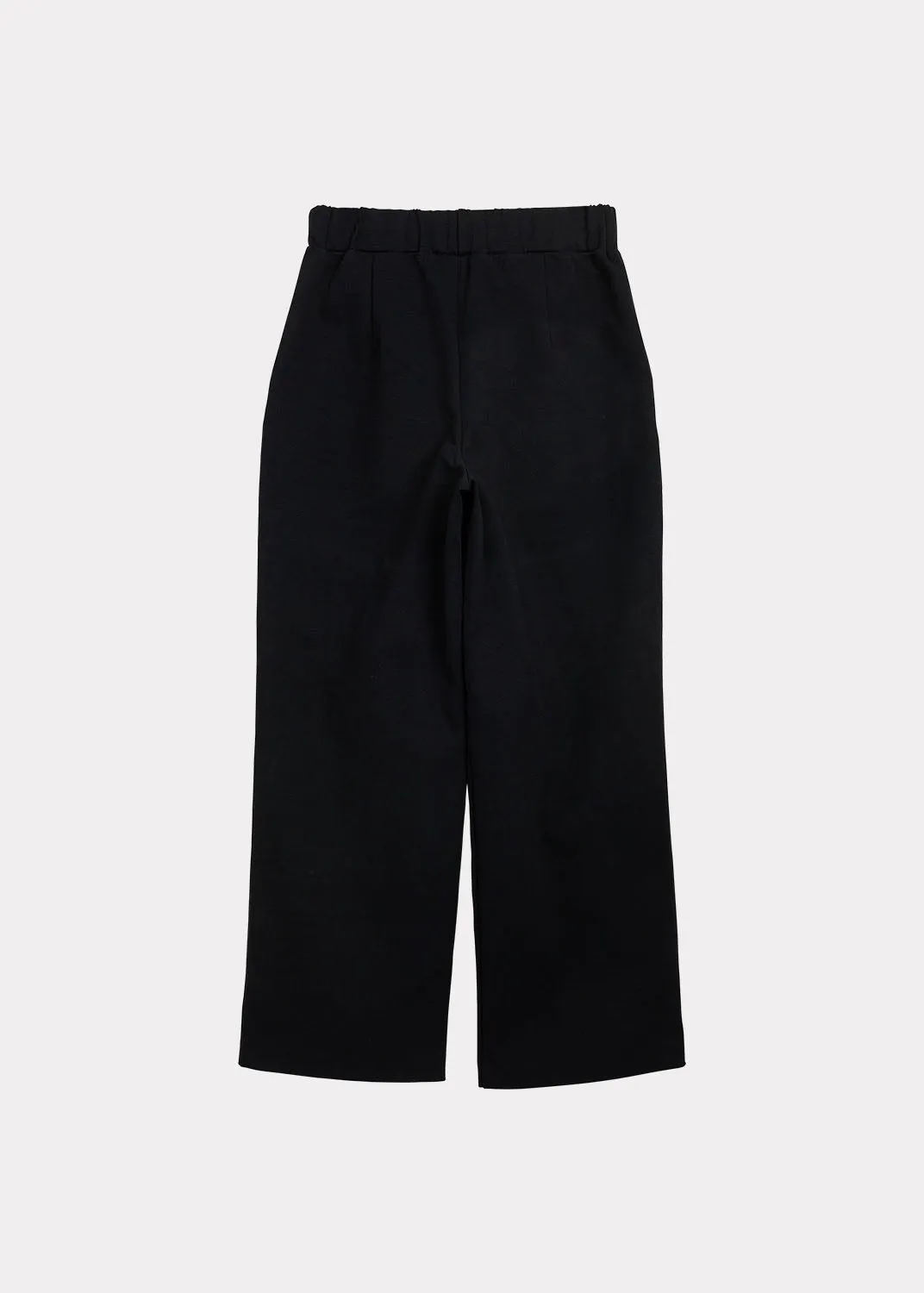 Wide Leg Trousers Black