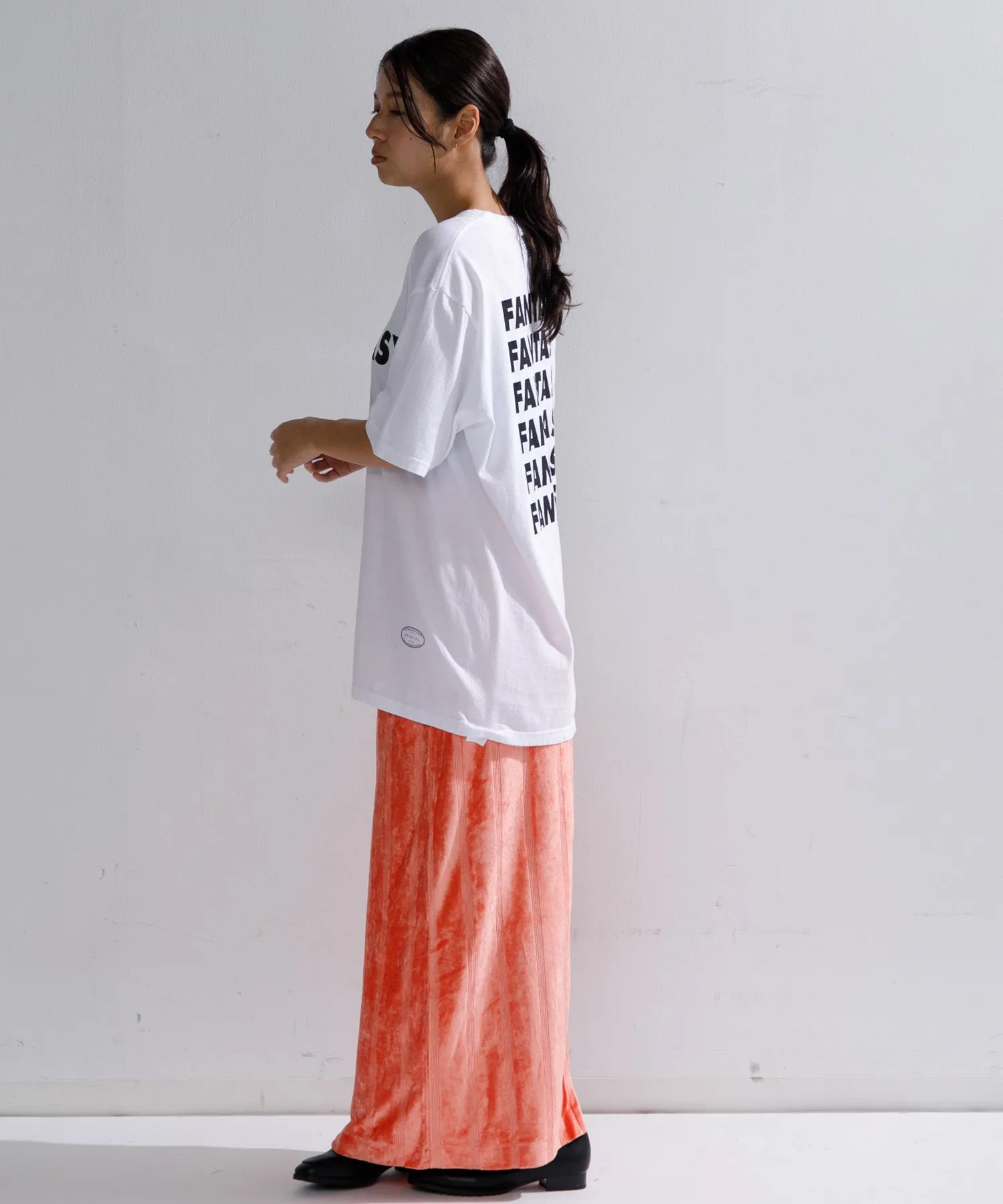 【WOMEN】Robert P’miller Velor Prib Skirt