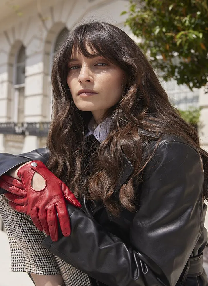 Women's Leather Driving Gloves