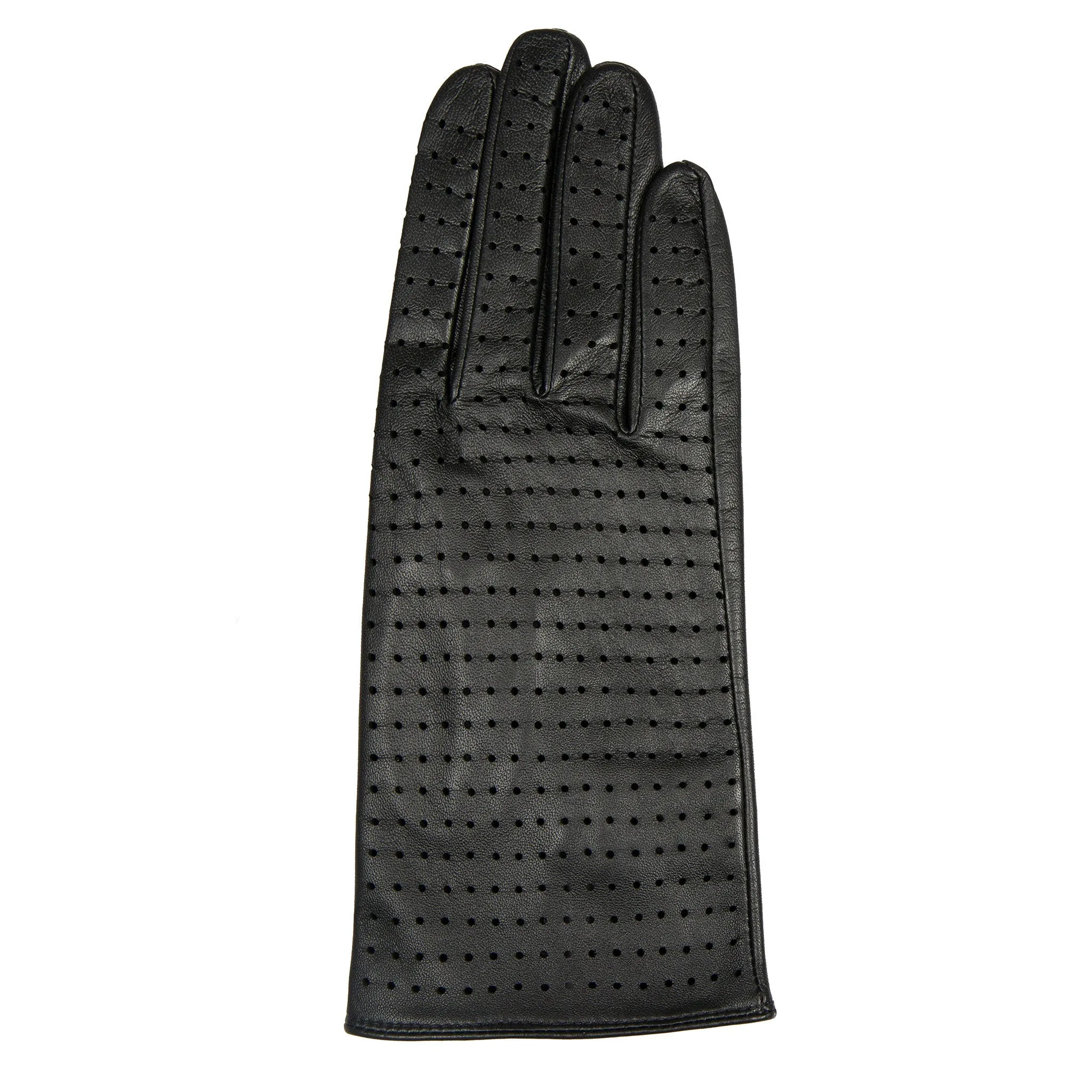 Women’s Perforated Leather Gloves