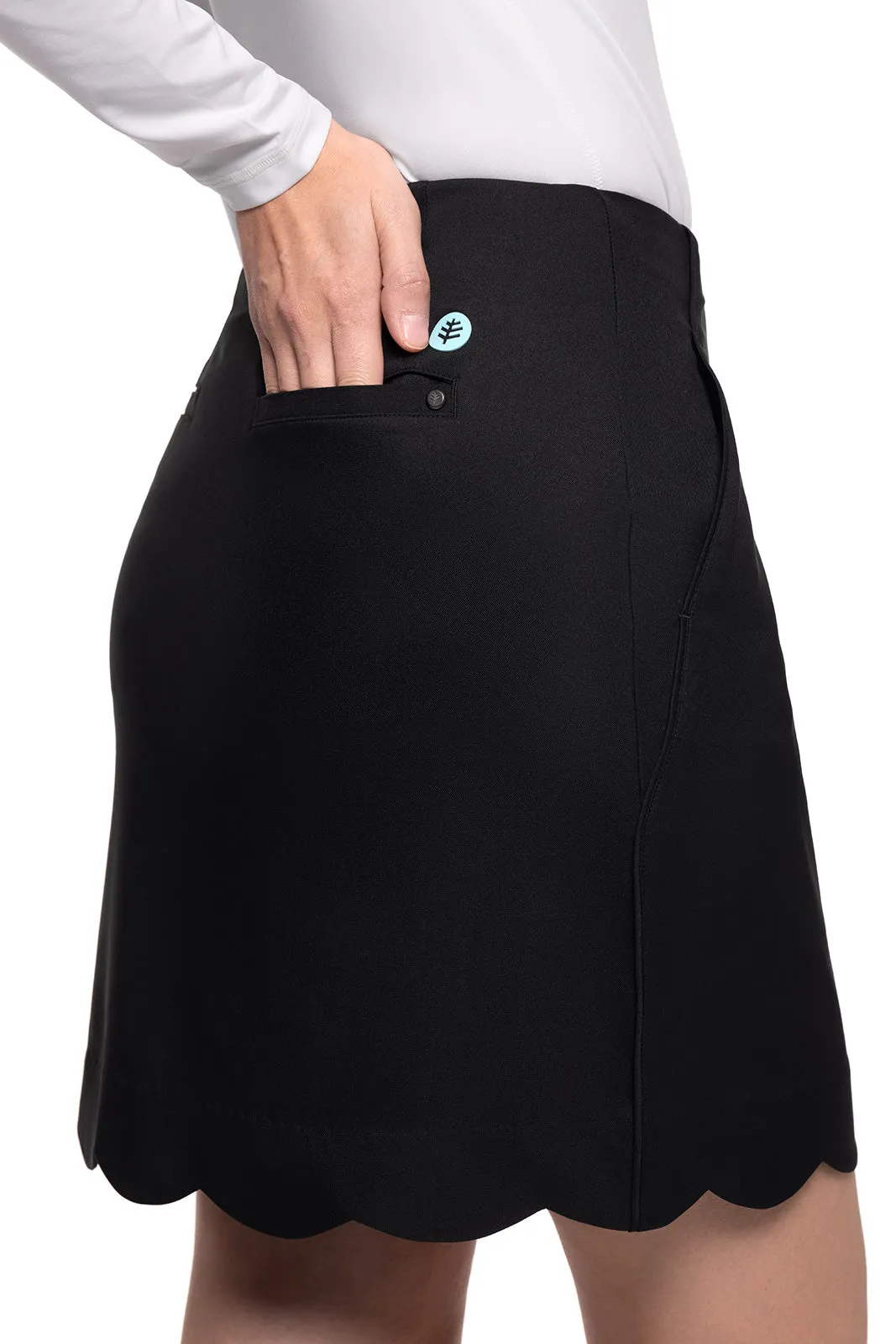 Women's Valorus Golf Skort | Black