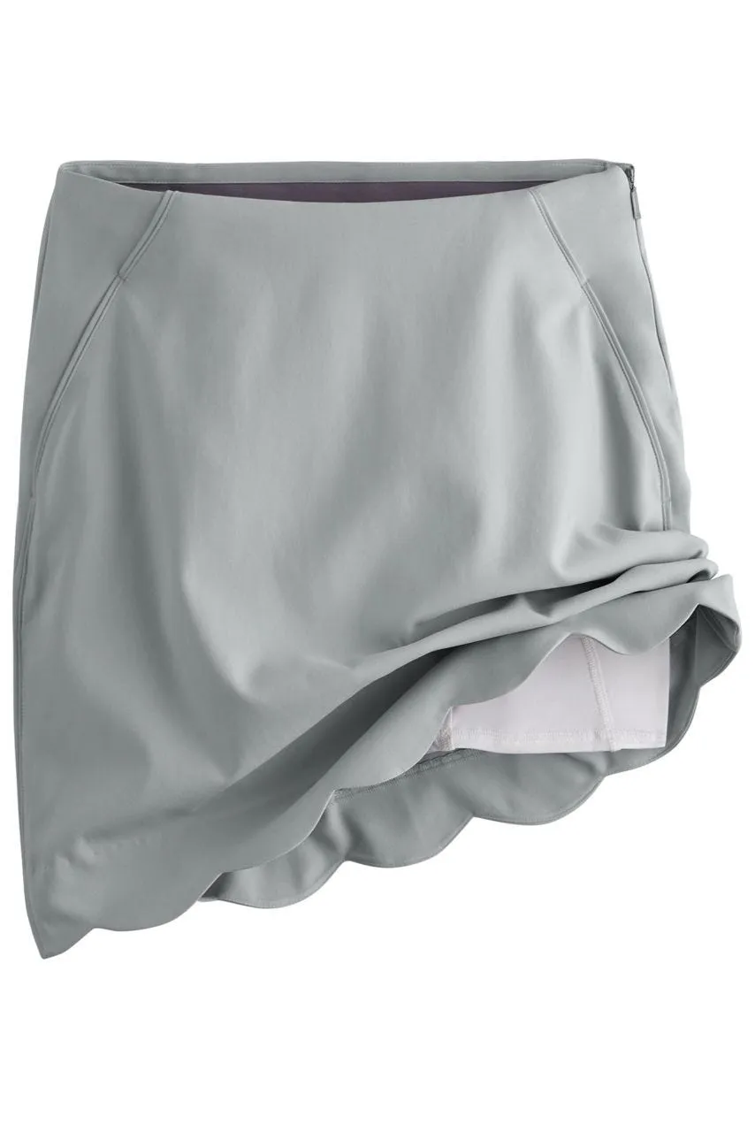 Women's Valorus Golf Skort | Sand Grey