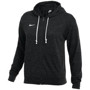 Women's Vintage Full-Zip Hoodie [Black]