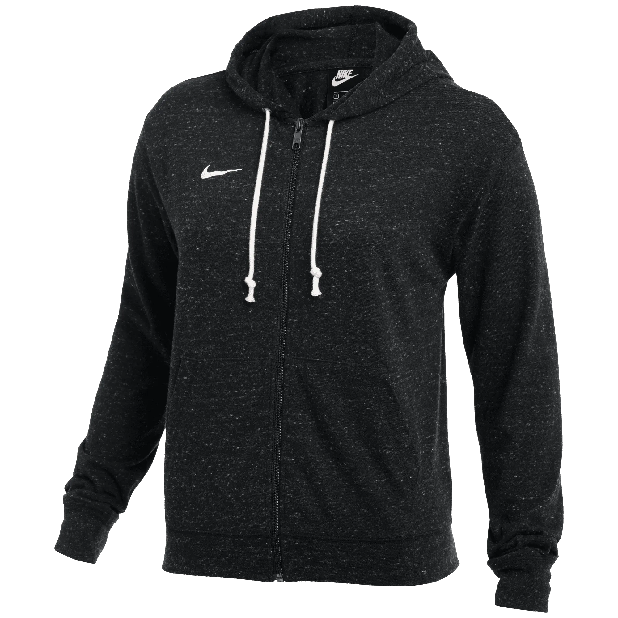 Women's Vintage Full-Zip Hoodie [Black]